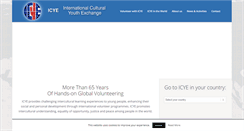 Desktop Screenshot of icye.org